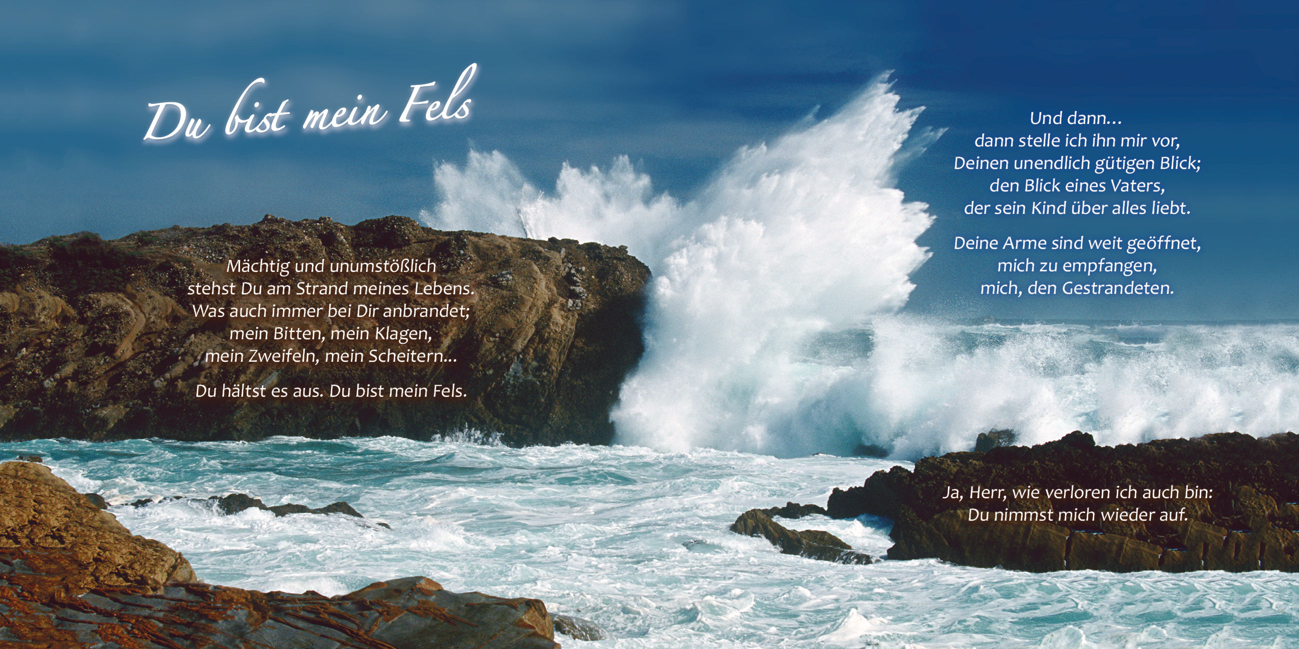 Du bist mein Fels